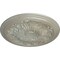 Ekena Millwork Damon Ceiling Medallion (Fits Canopies up to 3 3/8"), Hand-Painted Flash Gold, 20"OD x 1 1/2"P CM20DAFLS - alternate 3